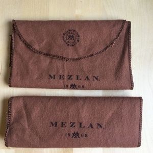 MEZLAN Unisex Shoe /Storage 2 Bags Made In Spain NWOT